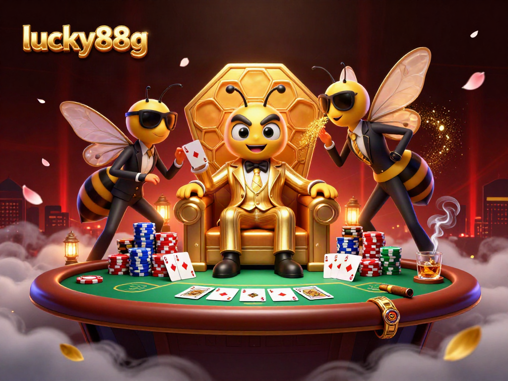 Play engaging poker with the dynamic lucky88g characters in an alluring casino environment.