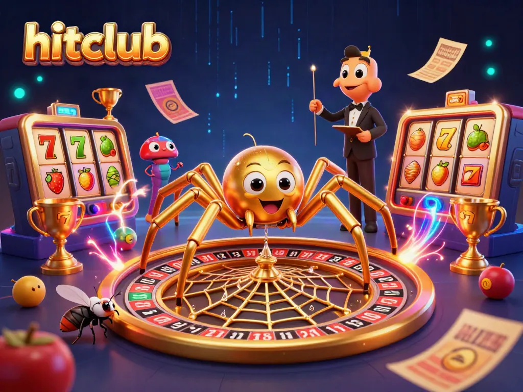 Engage in dynamic betting action with hitclub’s thrilling casino games illustrated in a vibrant 3D scene.