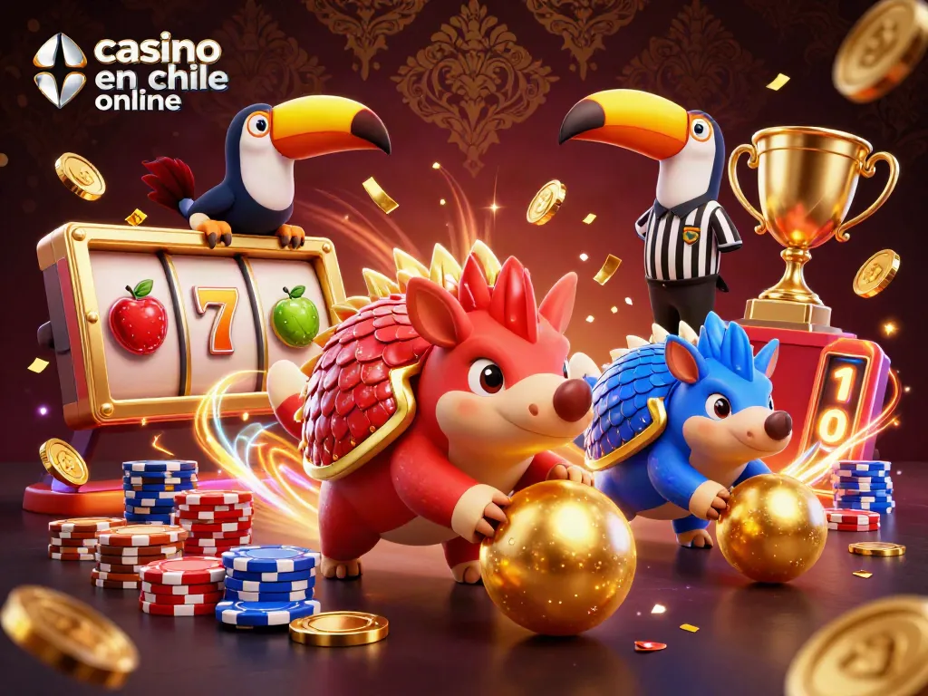 Gana en el casino en Chile online con pangolines de rivalidad y tragamonedas brillantes.